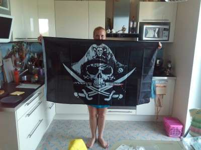 Пиратский флаг "Веселый Роджер&qu в Набережных Челнах