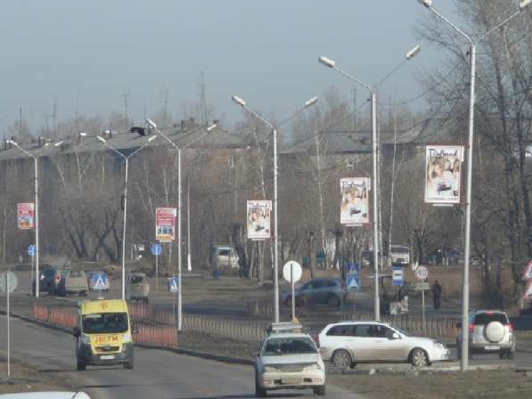Аренда рекламных поверхностей, билборды, лайтбоксы в Иркутске фото 4