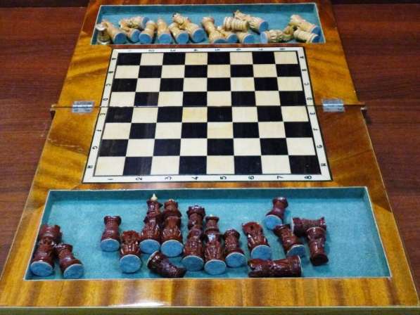 Игра шахматы - резные из дерева от Автора в Москве фото 12
