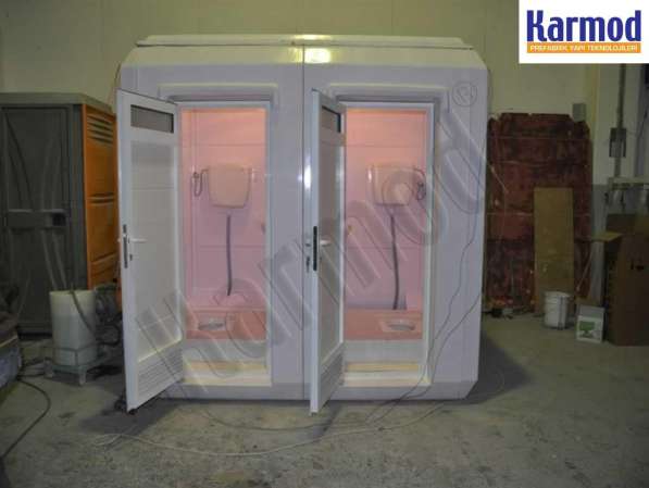 Модульные туалеты и душевые Кармод в фото 8