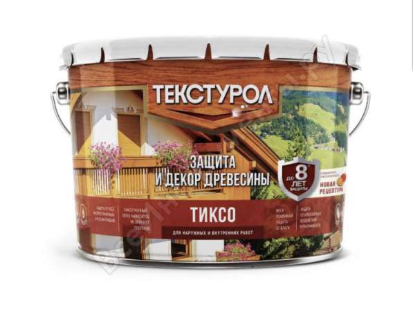 Пропитка для древесины Текстурол Тиксо Рябина в Москве