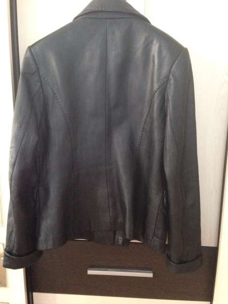 Пиджак) куртка) женский, кожа в Москве фото 5