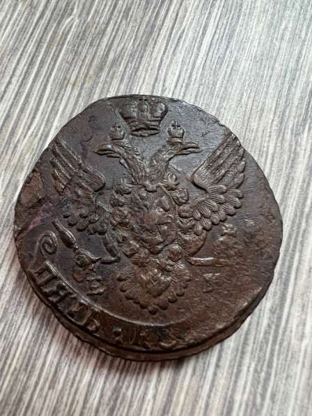 Монета 5к 1788г гуртированная овальная форма, брак в Москве фото 6
