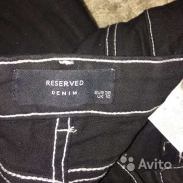 Чёрные джинсы reserved в Обнинске фото 3
