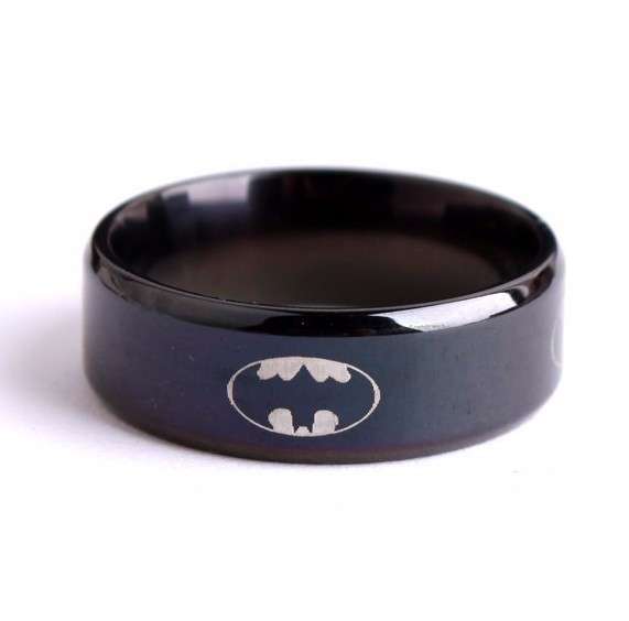 Кольцо Бэтмана с бархатным мешочком в Перми фото 6