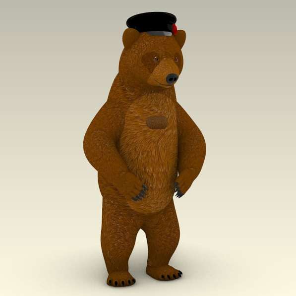 Надувной костюм медведь в Краснодаре