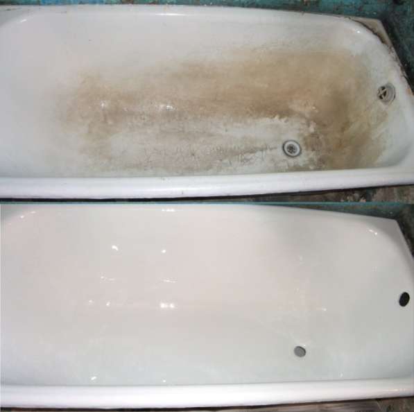 Реставрация ванн жидким акрилом в Екатеринбурге фото 3
