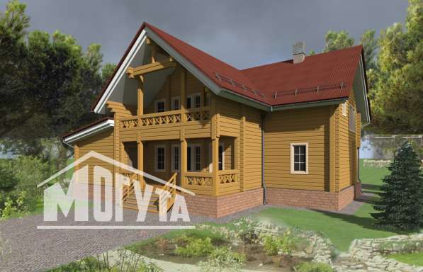Строительство дома под ключ по проекту Владимир-260