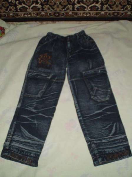 Зимние штаны, джинсы утепленные, штаны на флисе на 122 -128