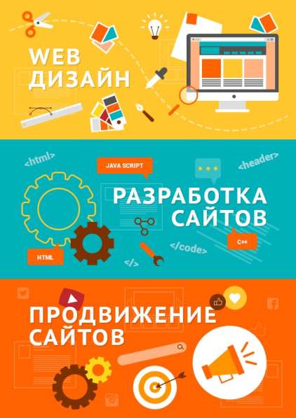 Создание сайтов и мобильных приложений под ключ