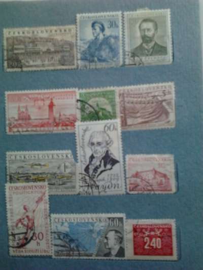 Почтовые коллекционные марки Чехословаки в Москве фото 6