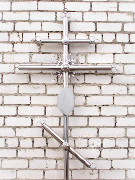 Крест на могилу из нержавейки в Воронеже фото 6