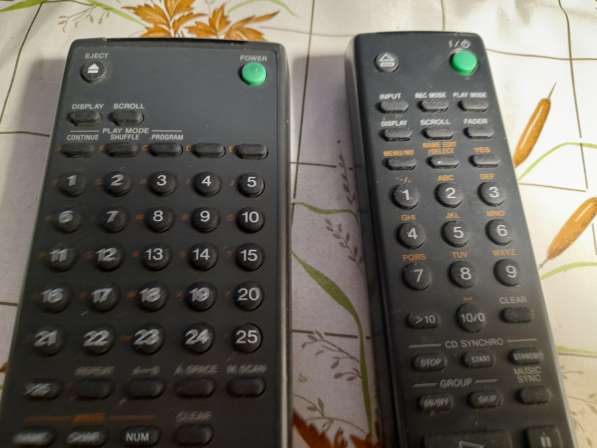 Пульты от минидисковых дек SONY в Челябинске фото 5