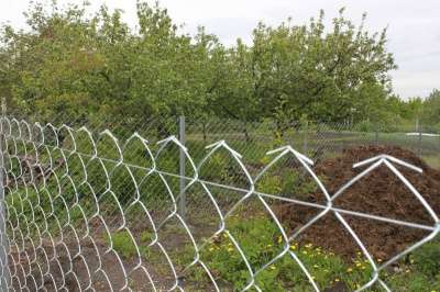 Забор из сетки рабица в Ульяновске фото 4