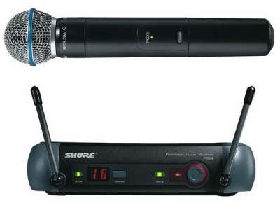 Микрофон SHURE PGX24/BETA58 радиосистема