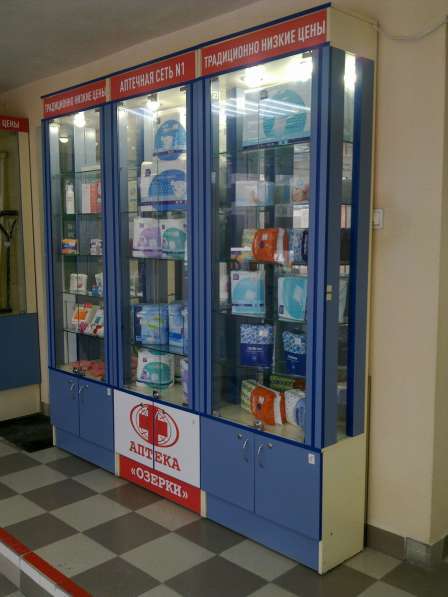 Отдаются бесплатно БУ аптечные витрины в Тюмени фото 4