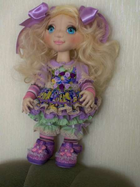 Текстильная интерьерная кукла СОФИЙКА в Тольятти фото 6