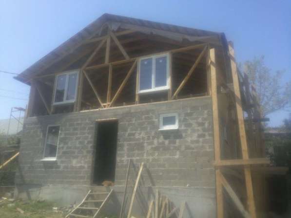 Недостроенный дом в Молдовке в Сочи