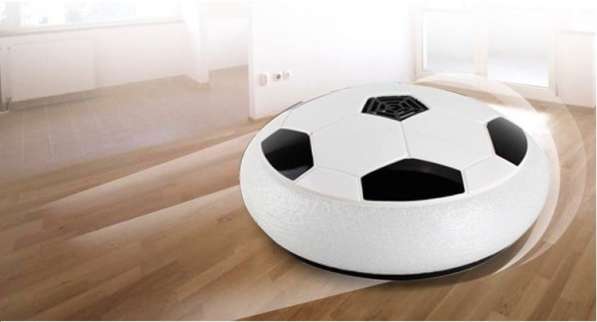 Футбольный мяч для игры в доме Hover ball с подсветкой Fuss в фото 4