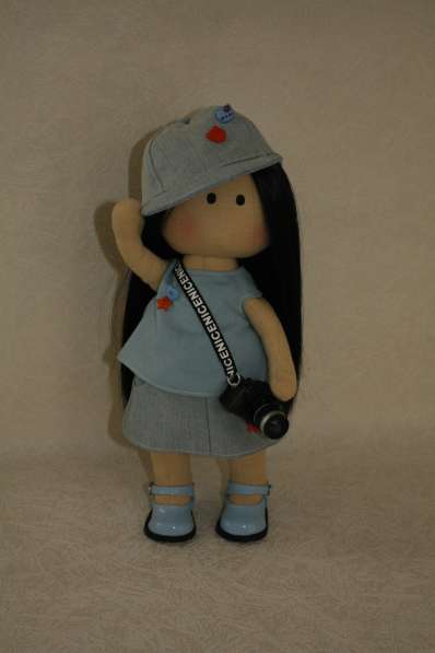 Текстильная игровая кукла с гардеробом 16комплектов одежды в Краснодаре фото 13