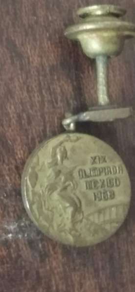 Продажа бронзовой олимпийской медали. Мехико.1968 год в фото 5