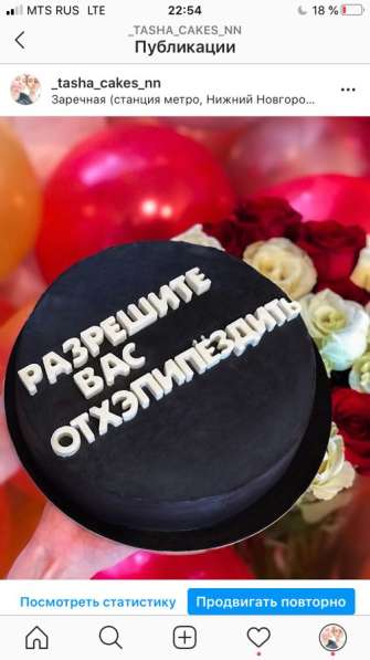 Торты капкейки кенди бар десерты в Нижнем Новгороде