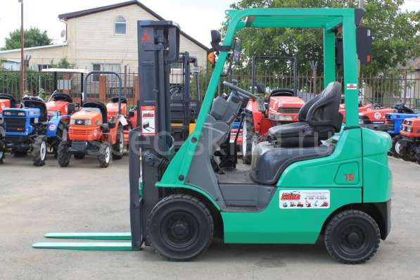 Японский вилочный погрузчик MITSUBISHI KFG15D в Волгограде фото 15