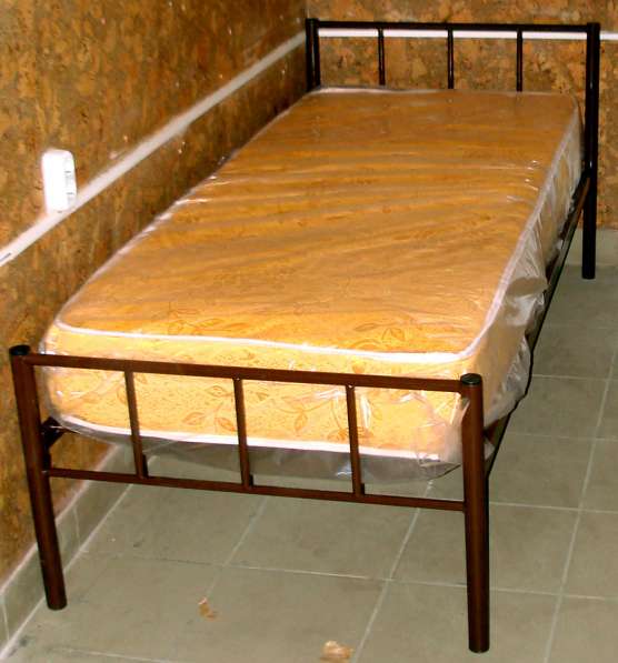 Кровати на металлокаркасе, двухъярусные, односпальные в Ялте фото 6