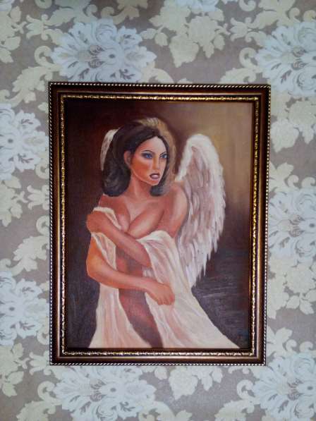 Картина Ангел (живопись масло) в Москве фото 8