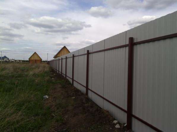 Строительство заборов в Челябинске и по области в Челябинске фото 7