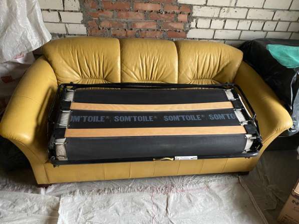 Кожаный диван и 2 кресла в Самаре фото 5