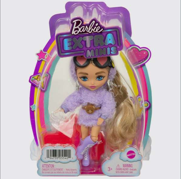 Кукла Barbie Extra Minis №4