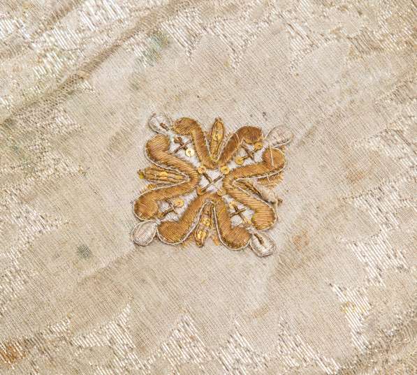 Старинный евхаристический воздух шитый серебром и золотом в Санкт-Петербурге фото 14