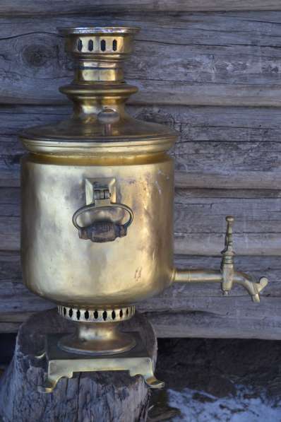 Самовар царский Печать Колокол Шапка Мономаха с № 13967 золо в Чебоксарах фото 6
