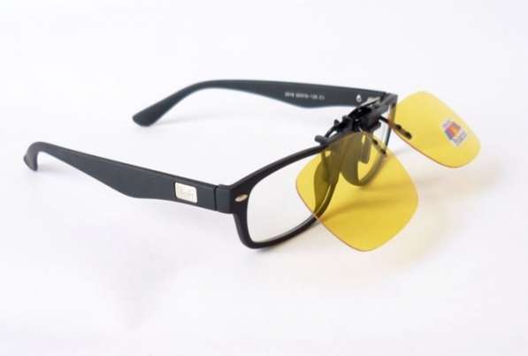 Солнцезащитные накладки на очки с поляризацией для очков с диоптриями в Уфе фото 5