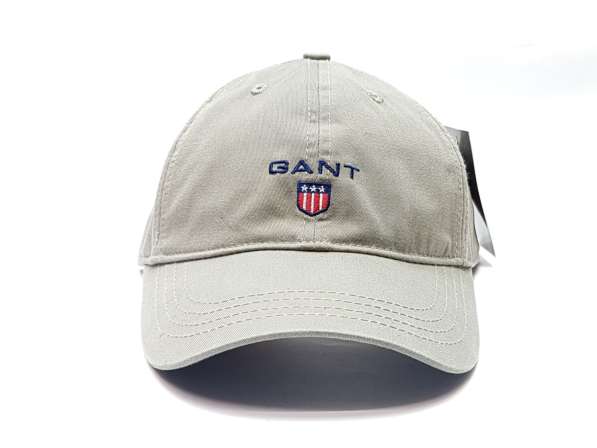 Бейсболка кепка Gant (оливковый) в Москве фото 3