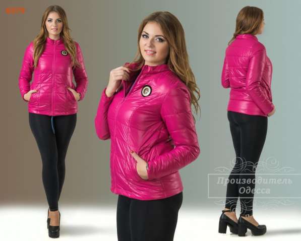 Куртка женская большого размера в фото 7