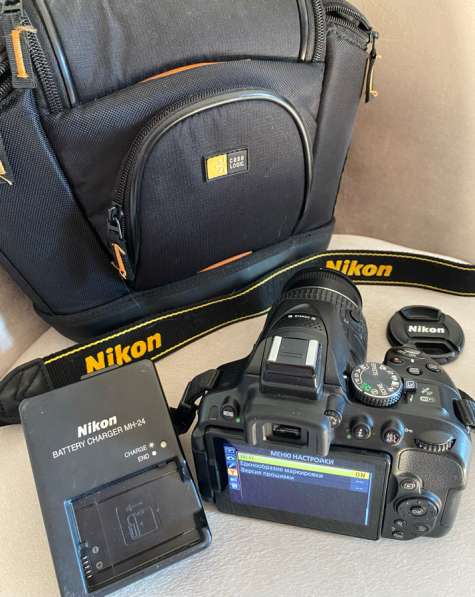 Цифровой зеркальный фотоаппарат Nikon D5300+объектив в Санкт-Петербурге