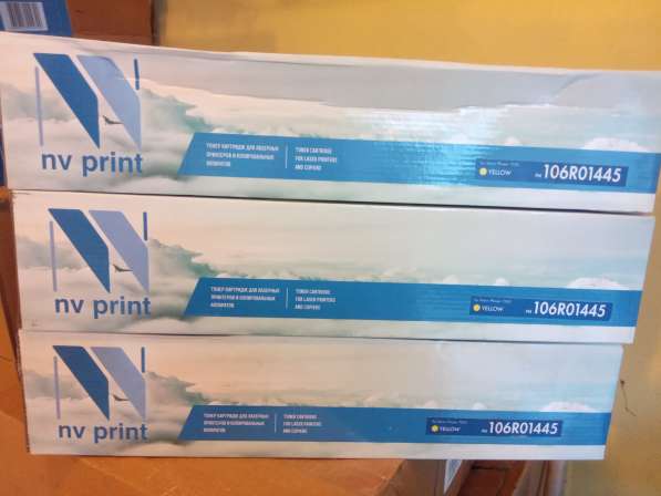 Картридж NV Print 106R01445 Желтый в Иркутске