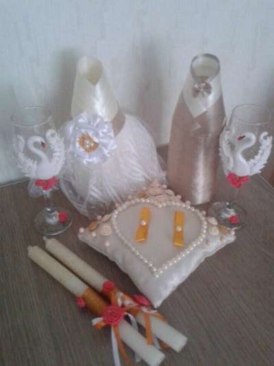 Свадебные бокалы, шампанское набором в Хабаровске фото 7