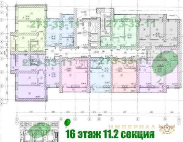 Продам двухкомнатную квартиру в г.Самара.Жилая площадь 68,10 кв.м.Этаж 11.Дом кирпичный.