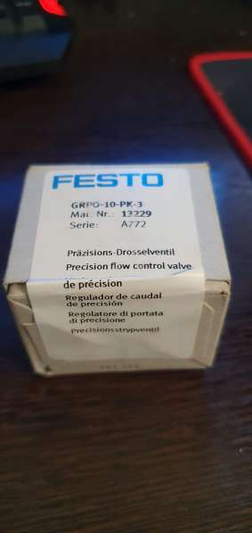 Прецизионный дроссель festo 13229 grpo-10-PK-3 в Москве