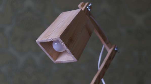 Настольная лампа Wood Lamp в фото 8