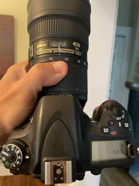 Nikon D610+ Nikon Nikkor AF-S 24-70mm F/2.8E ED VR Lens в 