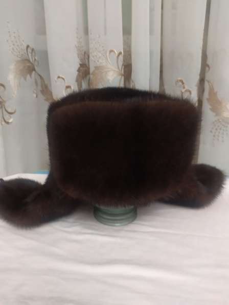 Продаю норковую шапку ушанку в Тюмени фото 3