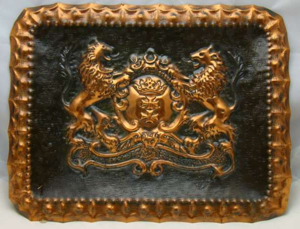 Чеканка винтажная Герб (Q976) в Москве фото 3