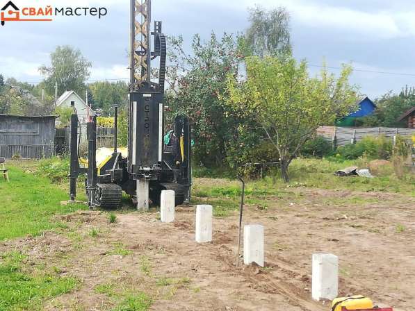 Свайные фундаменты для строительства в Костроме фото 5