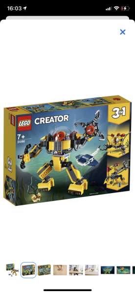 LEGO Creator 31090 Робот для подводных исследований