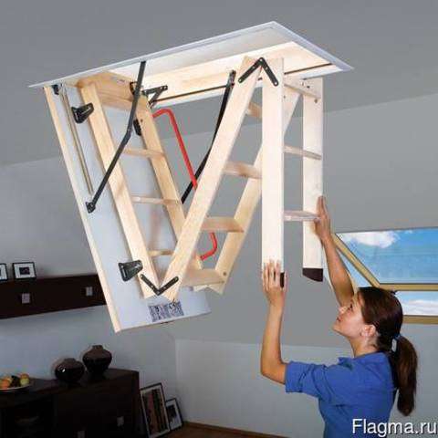 Складная Чердачная лестница в Ставрополе фото 7