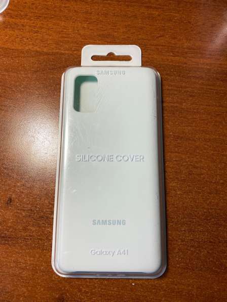 Чехол Samsung Silicon Cover на A41